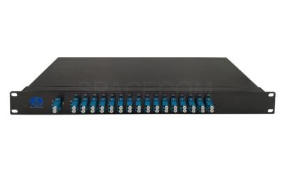SPACECOM 16通道 雙纖 DWDM密集波分復用器＆解復用器